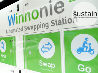 Winnonie ขยายพื้นที่เปลี่ยนแบตเตอรี่มอเตอร์ไซค์ไฟฟ้า ร่วมลดปัญหามลภาวะ