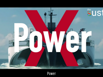 PowerX เรือขนส่งพลังงานไฟฟ้า จากฟาร์มกังหันลมกลางมหาสมุทร