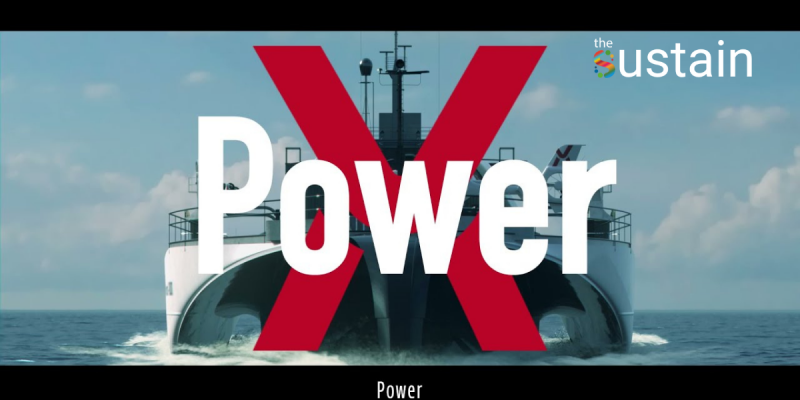 PowerX เรือขนส่งพลังงานไฟฟ้า จากฟาร์มกังหันลมกลางมหาสมุทร